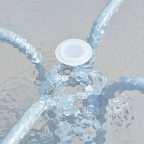 5 Piece Outdoor Dining Set Steel Black vidaXL