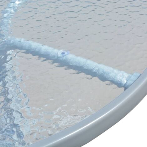 5 Piece Outdoor Dining Set Steel Black vidaXL