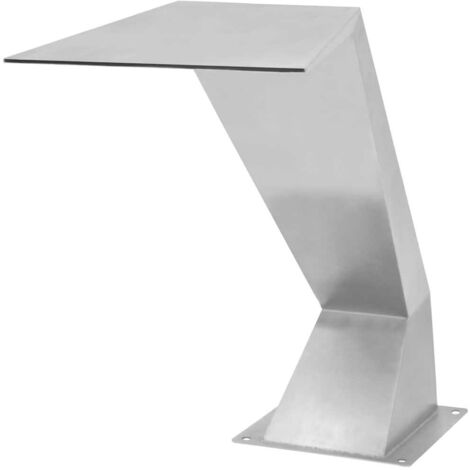 Pool Fountain Stainless Steel 64x30x52 cm Silver vidaXL
