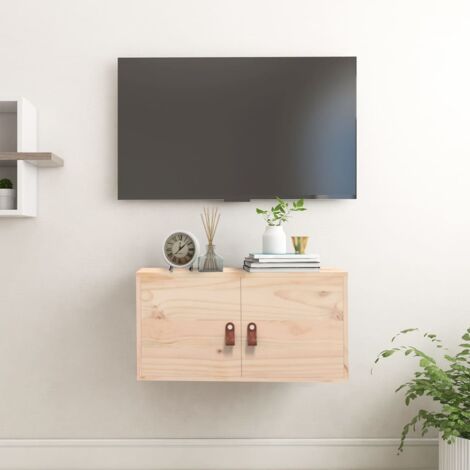 Wall Cabinet 60x30x30 cm Solid Wood Pine vidaXL