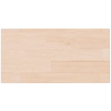 Shelf Board 40x20x1.5 cm Untreated Solid Wood Oak vidaXL