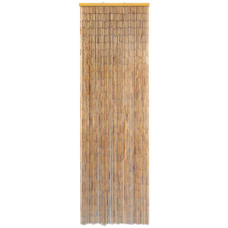 Insect Door Curtain Bamboo 56x185 cm vidaXL