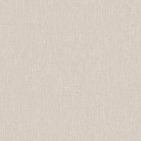 Wallpaper Botanica Linnen Look Dark Beige and Sand Noordwand