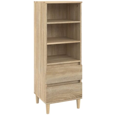 Highboard Sonoma Oak 40x36x110 cm Engineered Wood vidaXL (1/5)