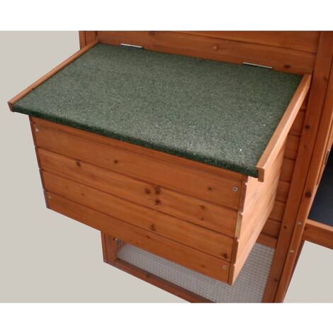 @Pet Egg Box for Chicken House 62x38x41 cm Wood Brown @Pet