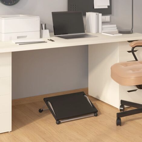 Footrest Black 45x40x13.5 cm vidaXL