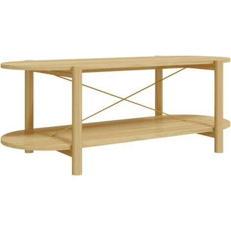 Coffee Table 110x48x40 cm Engineered Wood vidaXL (1/5)