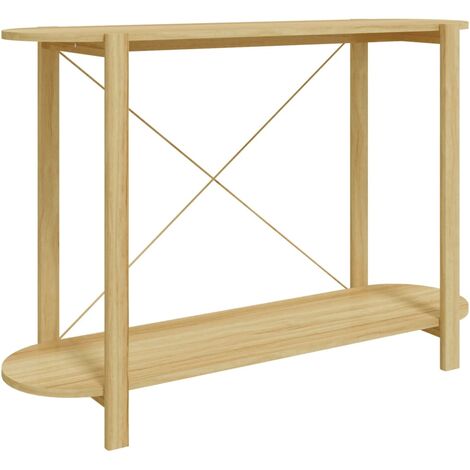 Console Table 110x38x75 cm Engineered Wood vidaXL (1/5)