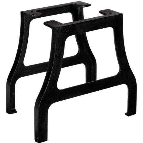 Coffee Table Legs 2 pcs A-Frame Cast Iron vidaXL