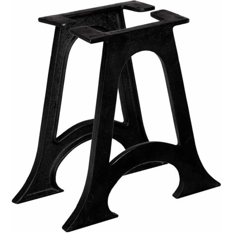 Coffee Table Legs 2 pcs with Arched Base A-Frame Cast Iron vidaXL (1/5)