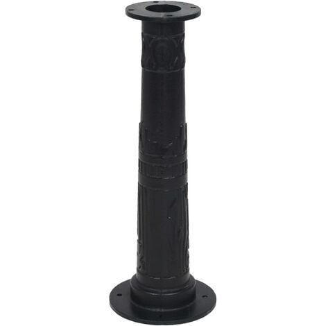 vidaXL Stand for Garden Hand Water Pump Cast Iron - Black