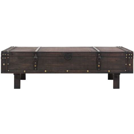Coffee Table Plywood Vintage Style 120x55x35 cm vidaXL