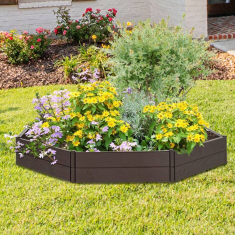 Raised Garden Bed 120x120x20 cm Polypropylene vidaXL