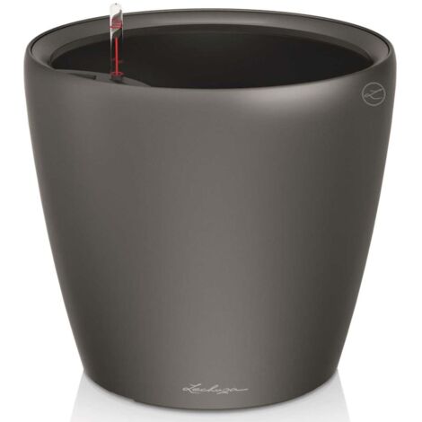 Planter CLASSICO LS 28 ALL-IN-ONE Charcoal Metallic 16043 LECHUZA