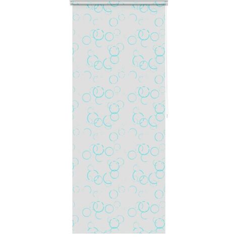 Shower Roller Blind 120x240 cm Bubble vidaXL