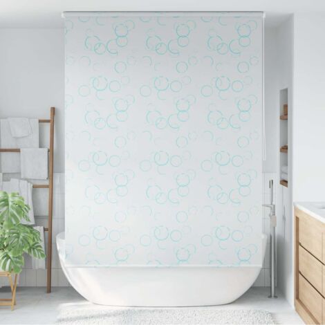 Shower Roller Blind 160x240 cm Bubble vidaXL