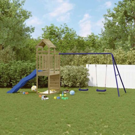 Outdoor Playset Impregnated Wood Pine vidaXL