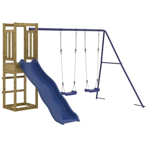 Outdoor Playset Impregnated Wood Pine vidaXL