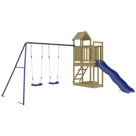 Outdoor Playset Impregnated Wood Pine vidaXL