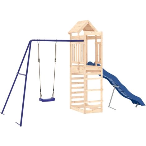 Outdoor Playset Solid Wood Pine vidaXL (1/5)