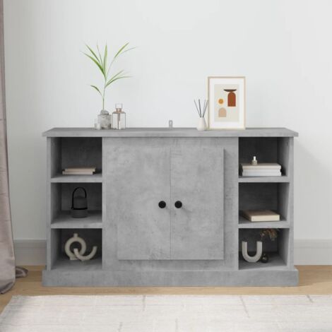 Sideboard Concrete Grey 100x35.5x60 cm Engineered Wood vidaXL
