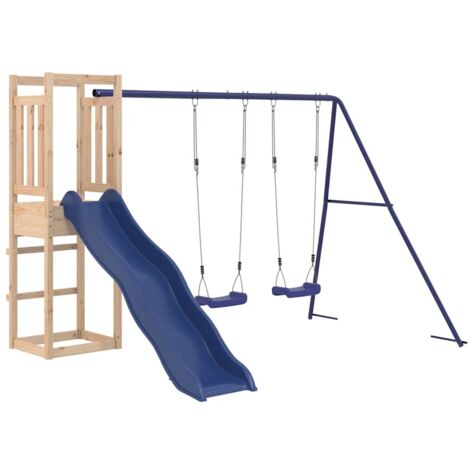Outdoor Playset Solid Wood Pine vidaXL