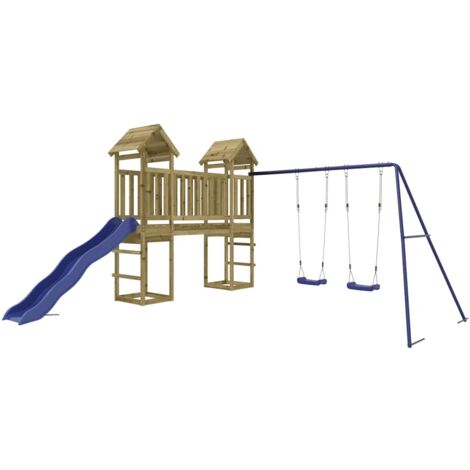 Outdoor Playset Impregnated Wood Pine vidaXL