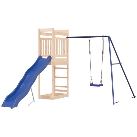 Outdoor Playset Solid Wood Pine vidaXL