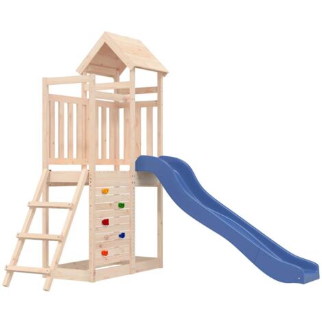 Outdoor Playset Solid Wood Pine vidaXL