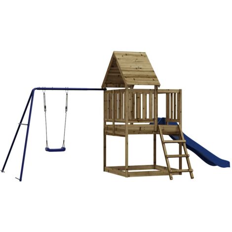Outdoor Playset Impregnated Wood Pine vidaXL
