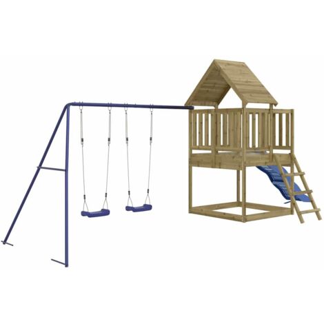 Outdoor Playset Impregnated Wood Pine vidaXL