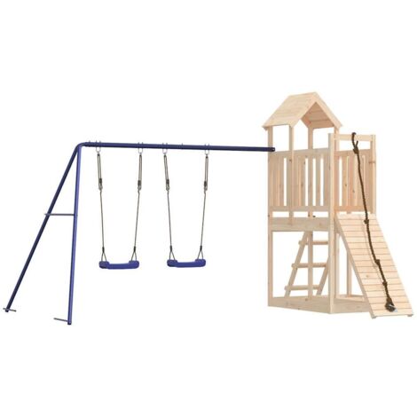 Outdoor Playset  Solid Wood Pine vidaXL