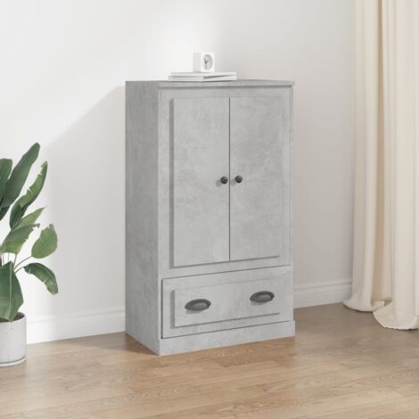 Highboard Concrete Grey 60x35.5x103.5 cm Engineered Wood vidaXL (1/5)