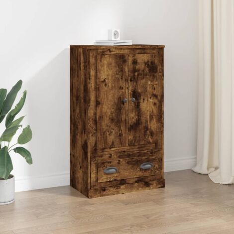 Highboard Smoked Oak 60x35.5x103.5 cm Engineered Wood vidaXL