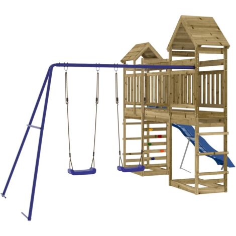 Outdoor Playset Impregnated Wood Pine vidaXL (1/5)