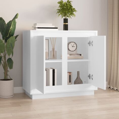 Sideboard White 80x34x75 cm Engineered Wood vidaXL