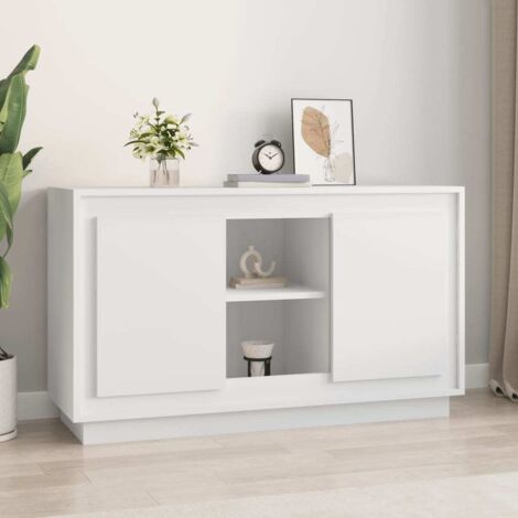 Sideboard White 102x35x60 cm Engineered Wood vidaXL