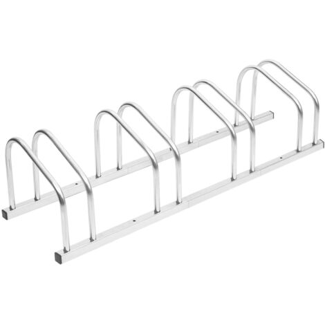 Bike Rack for 4 Bikes Galvanised Steel vidaXL
