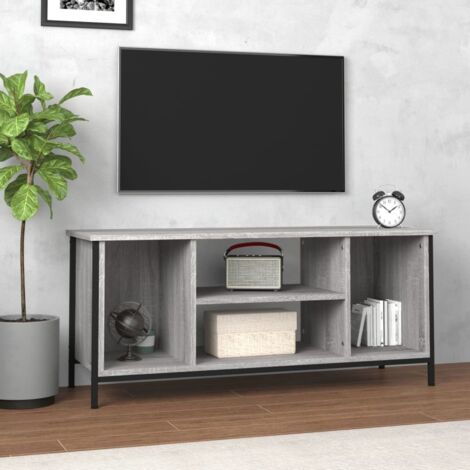 TV Cabinet Grey Sonoma 102x35x45 cm Engineered Wood vidaXL (1/5)