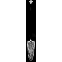 Crystal Pendant Chandelier 22 x 58 cm - Transparent