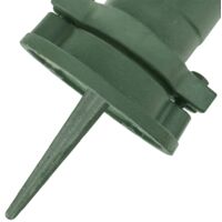vidaXL Cast Iron Garden Hand Water Pump - Green