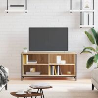 TV Cabinet Sonoma Oak 100x40x50 cm Engineered Wood vidaXL