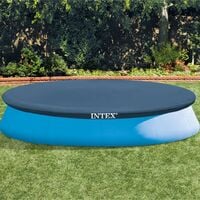 Intex Pool Cover Round 366 cm 28022 - Blue