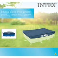 Intex Pool Cover Rectangular 300x200 cm 28038 - Blue