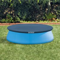 Intex Pool Cover Round 244 cm 28020 - Blue