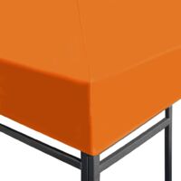 vidaXL Gazebo Top Cover 310 g/m² 4x3 m Orange - Orange