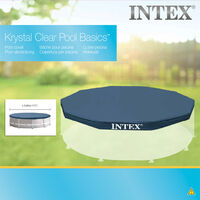 Intex Pool Cover Round 305 cm 28030 - Blue