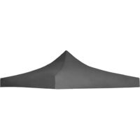 vidaXL Party Tent Roof 3x3 m Anthracite - Anthracite