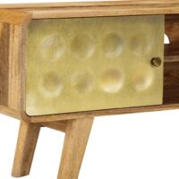 vidaXL TV Cabinet Solid Mango Wood 120x30x45 cm - Brown