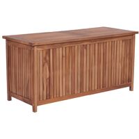 vidaXL Garden Storage Box 120x50x58 cm Solid Teak Wood - Brown